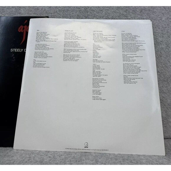 Steely Dan - AJA ABC Records ABCL 5225‎ 1977 Gatefold LP Vinyl Record Vintage - Picture 15 of 15